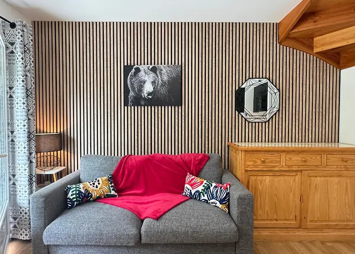 T3 Duplex 6 Couchages Parking Et Balcon Sud Lägenhet