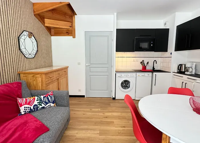 Lägenhet T3 Duplex 6 Couchages Parking Et Balcon Sud *